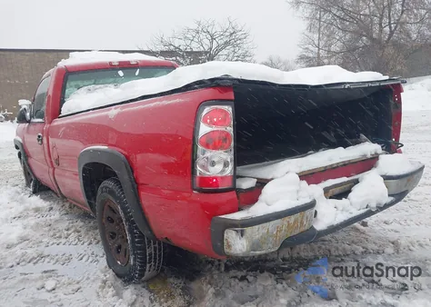 2007 Chevrolet Silverado 1500 Classic Work Truck из США, поврежденный, VIN 3GCEC14X77G255714